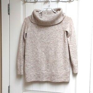 WILFRED free beige alpaca wool blend long sleeve turtleneck size XXS